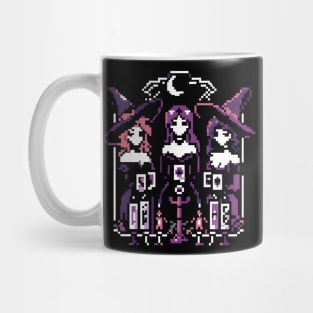 pixelated witch Mug